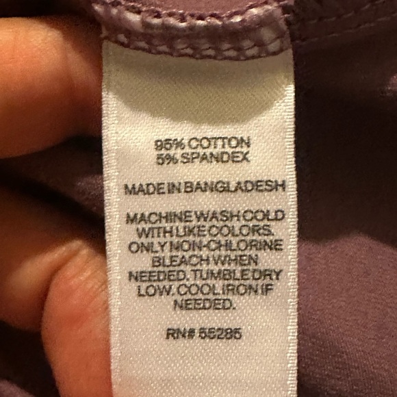 NWT Express one eleven off the shoulder top size small purple - Picture 8 of 9